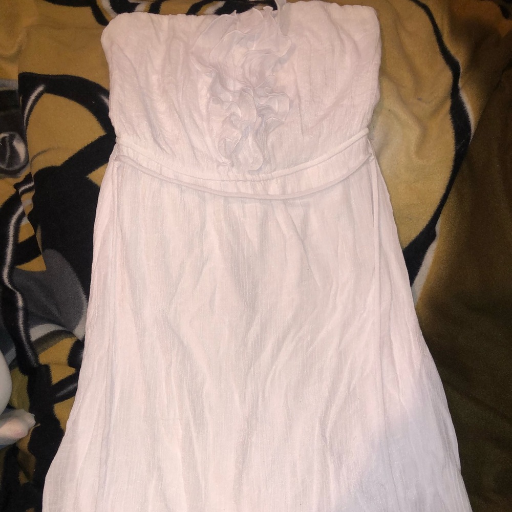 Accidentally in Love sleeveless white dress size small